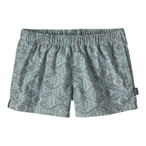 Patagonia Barely Baggies Shorts in ikat fish drifter grey size XL